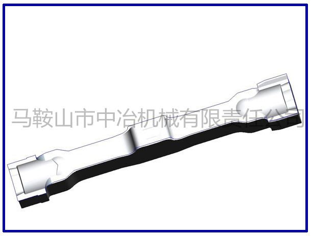 16th hook tail frame trimming convex mold