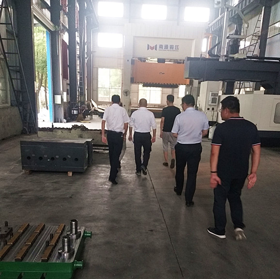 Wang Yong, Chairman of Nanjing Teyi Technology Co., Ltd., visited our company for inspection