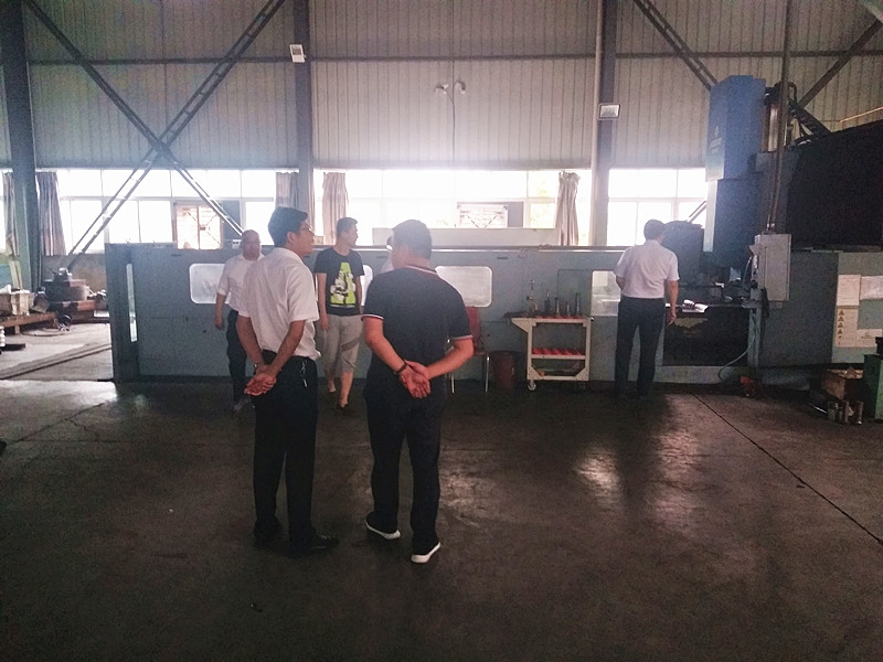 Wang Yong, Chairman of Nanjing Teyi Technology Co., Ltd., visited our company for inspection